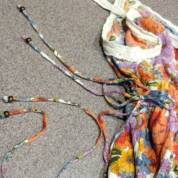 💥Angie Plus Size Boho Adjustable Tank Top - Picture 10 of 17